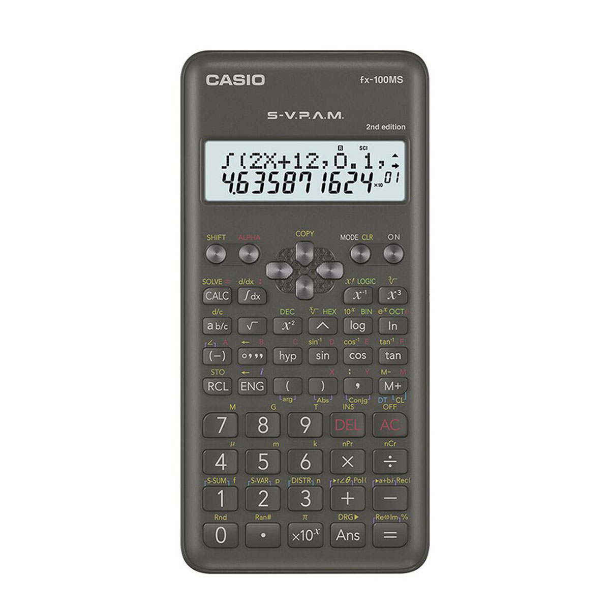 100 ms calculator | Casio fx-100MS Black-2nd Edition Non Programmable Scientific Calculator